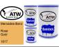 Preview: Mercedes-Benz, Rose Gold, 1817: 500ml Lackdose + 500ml Klarlack + 250ml Härter - Set, von ATW Autoteile West.